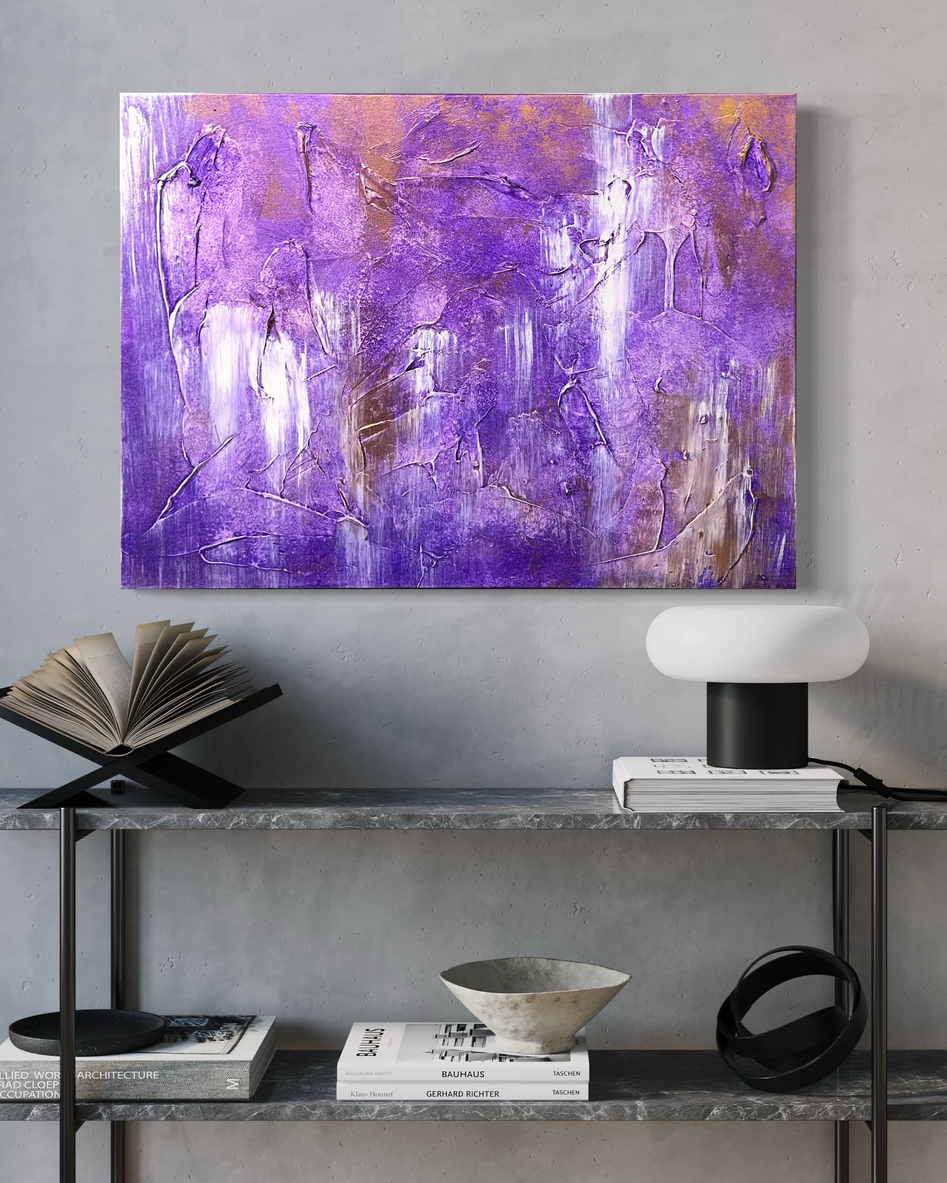 Amethyst Horizons shown installed in a bedroom setting