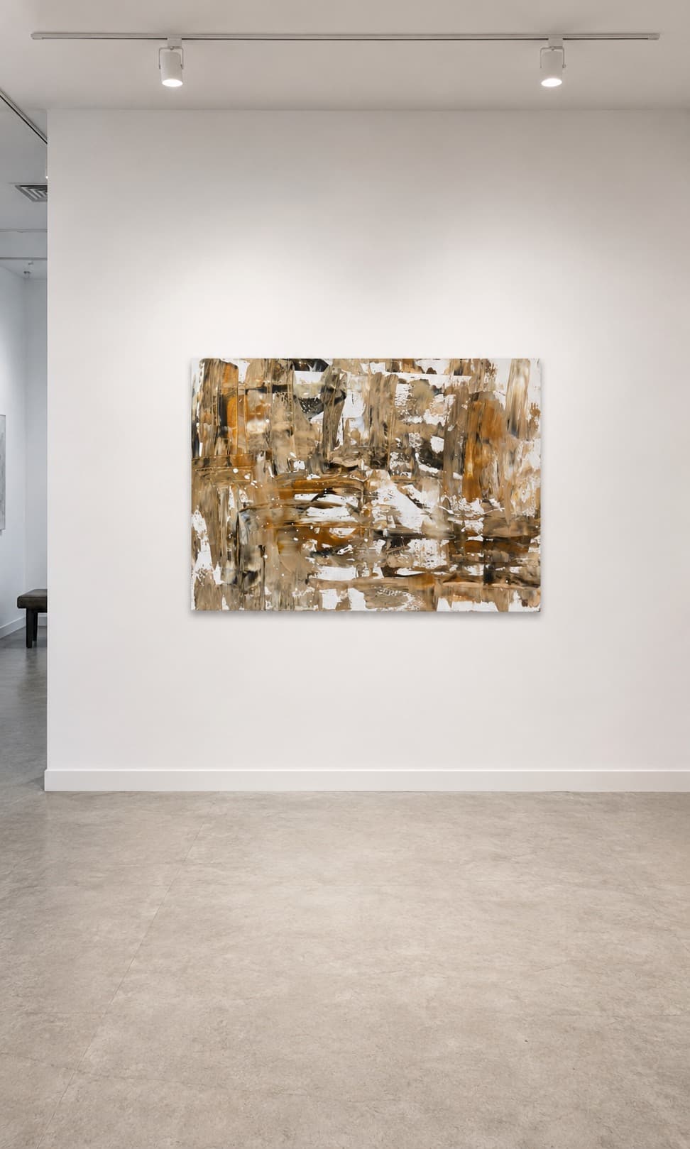 Urban Relic shown installed on a minimal gallery wall